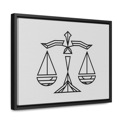 Balance of Justice - Gallery Canvas Wraps, Horizontal Frame