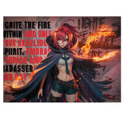 Flame Rebellion - Jigsaw Puzzle (30, 110, 252, 500,1000-Piece)