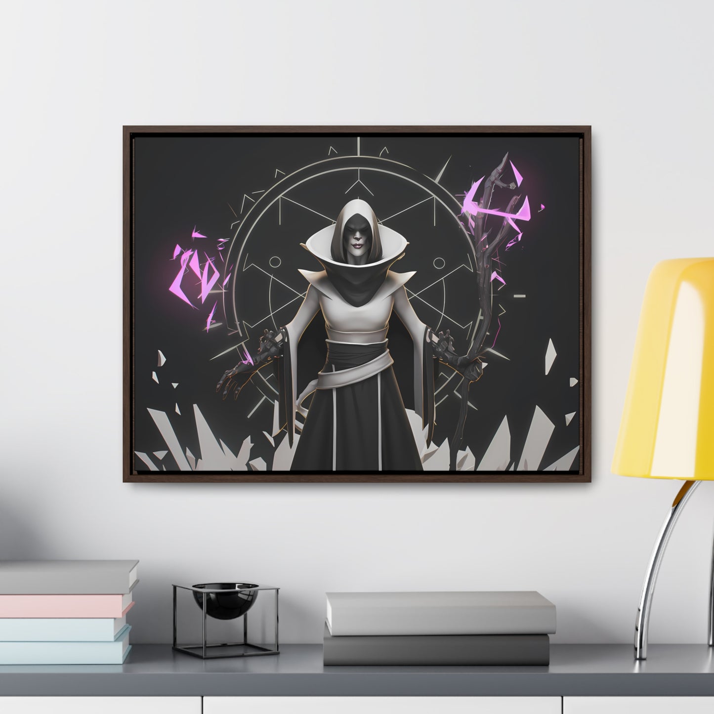 Veil of the Arcane Wraith - Gallery Canvas Wraps, Horizontal Frame