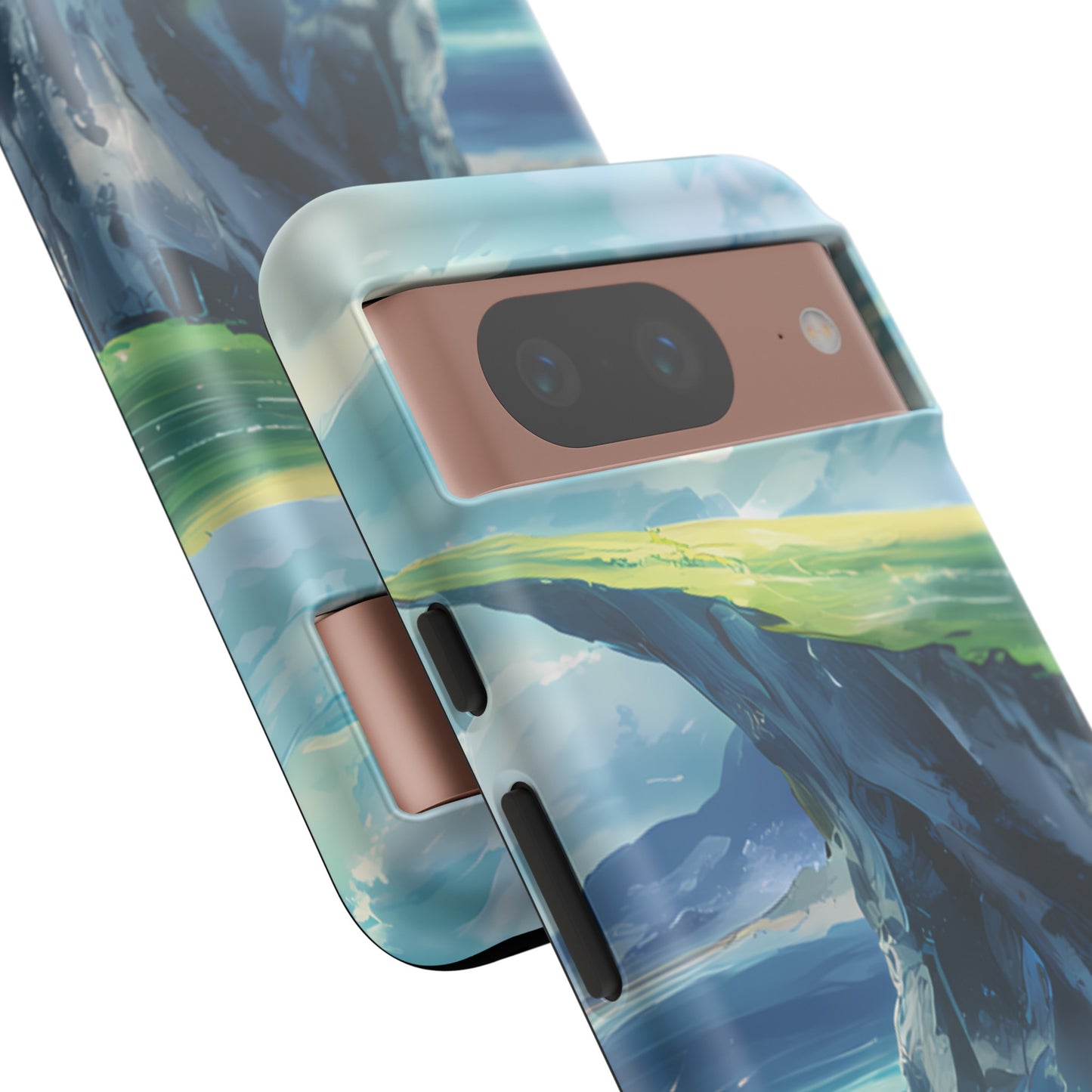 Anime Cliff by the Sea - Smartphone Tough Cases