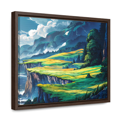 Edge of the Wild Coast - Gallery Canvas Wraps, Horizontal Frame