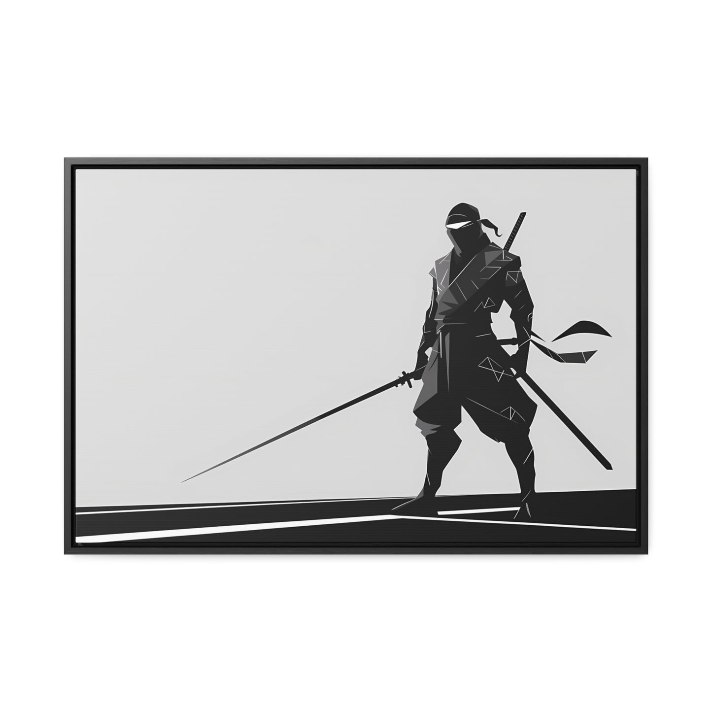 Shadow Warrior - Gallery Canvas Wraps, Horizontal Frame