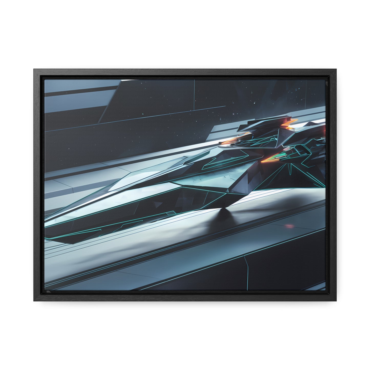 Hypernova Racer - Gallery Canvas Wraps, Horizontal Frame