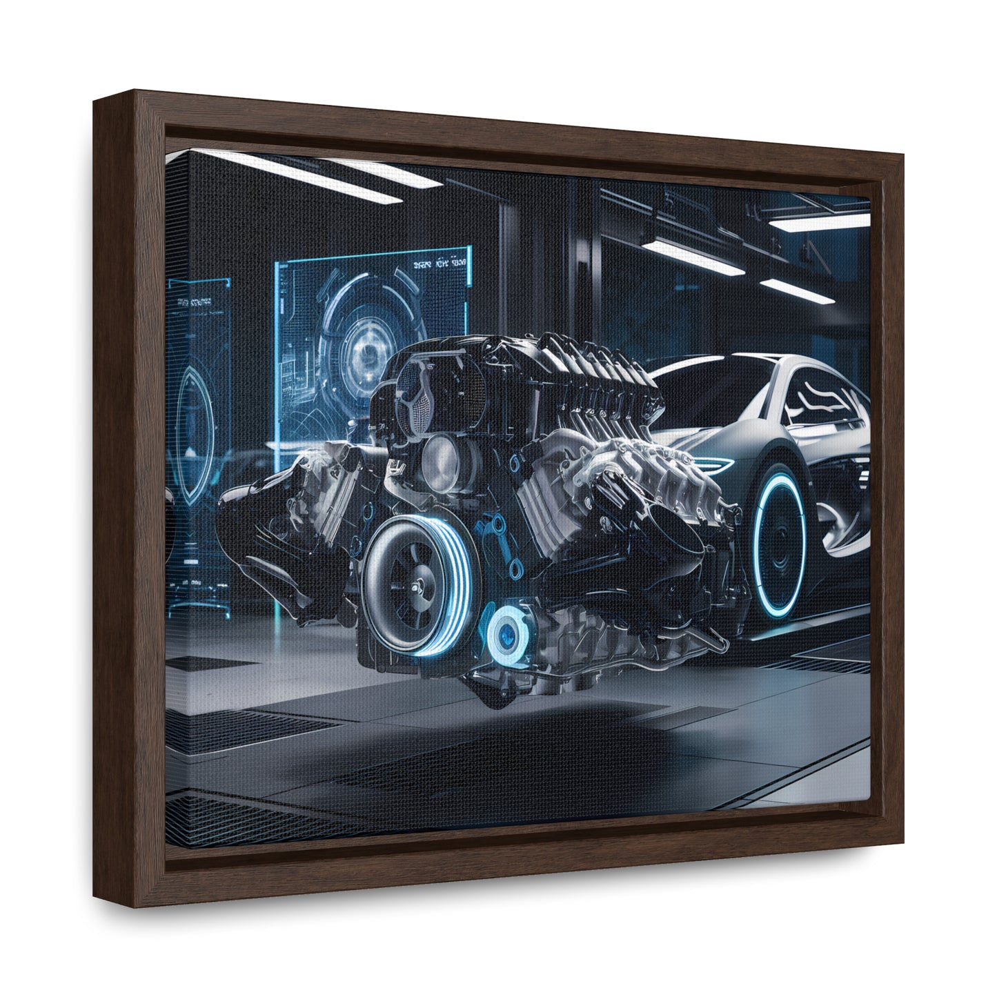 The Future of Automotive Engineering - Gallery Canvas Wraps, Horizontal Frame