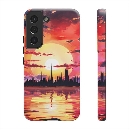 Anime Island City - Smartphone Tough Cases