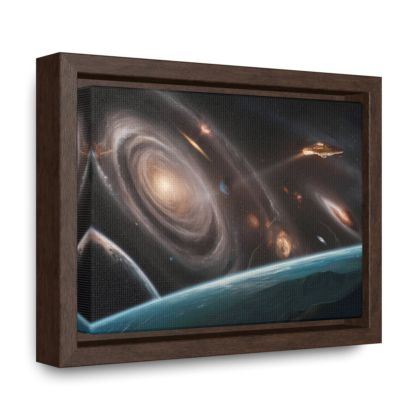 Galactic Odyssey - Gallery Canvas Wraps, Horizontal Frame