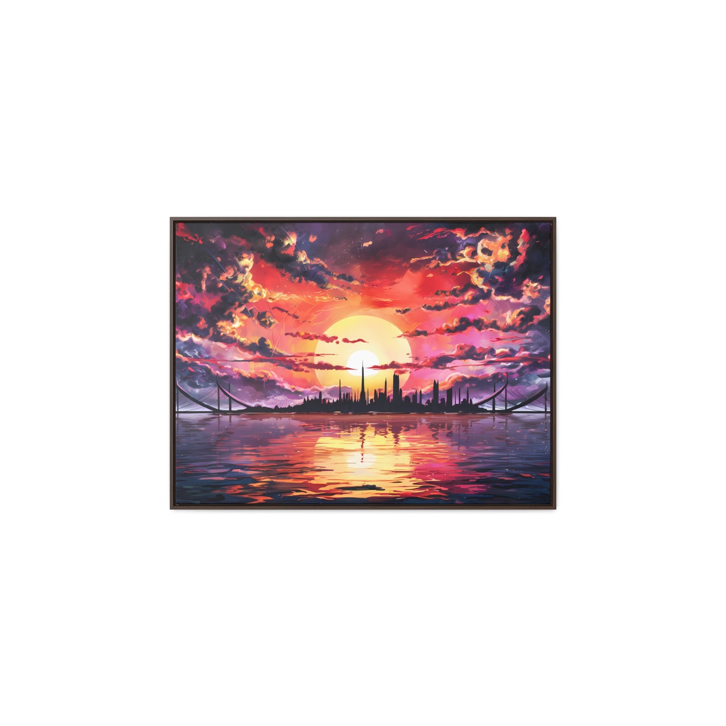 Eternal Radiance - Gallery Canvas Wraps, Horizontal Frame