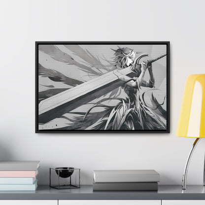 Eclipse of the Blade - Gallery Canvas Wraps, Horizontal Frame