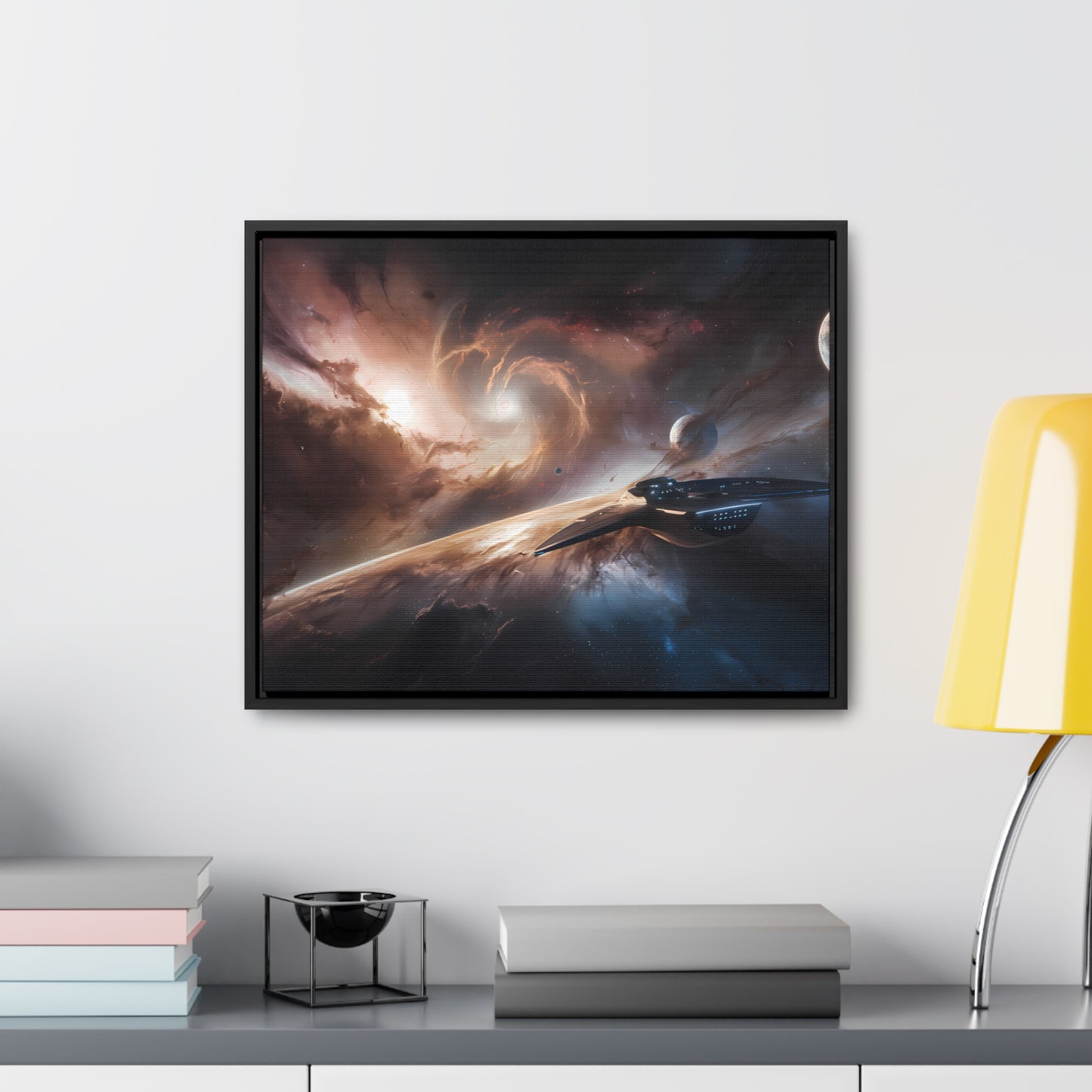 Voyage Through the Maelstrom of Stars - Gallery Canvas Wraps, Horizontal Frame