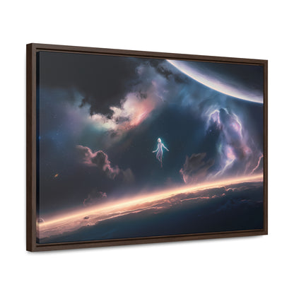 Ascension Beyond the Horizon - Gallery Canvas Wraps, Horizontal Frame