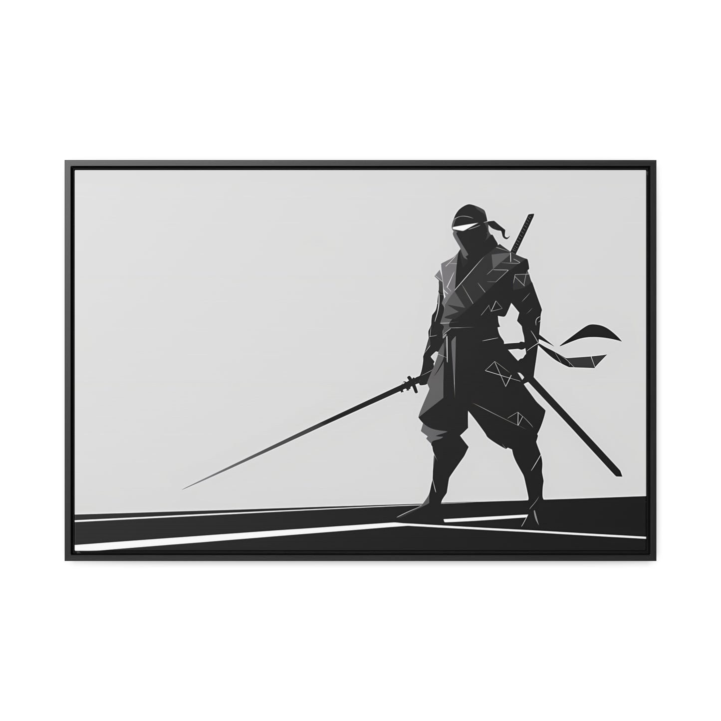 Shadow Warrior - Gallery Canvas Wraps, Horizontal Frame