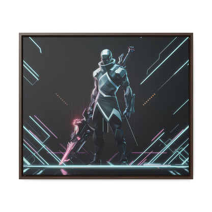 Cybernetic Vanguard - Gallery Canvas Wraps, Horizontal Frame