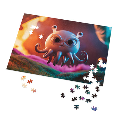 "Galactic Squid Overlord" - Jigsaw Puzzle (30, 110, 252, 500,1000-Piece)