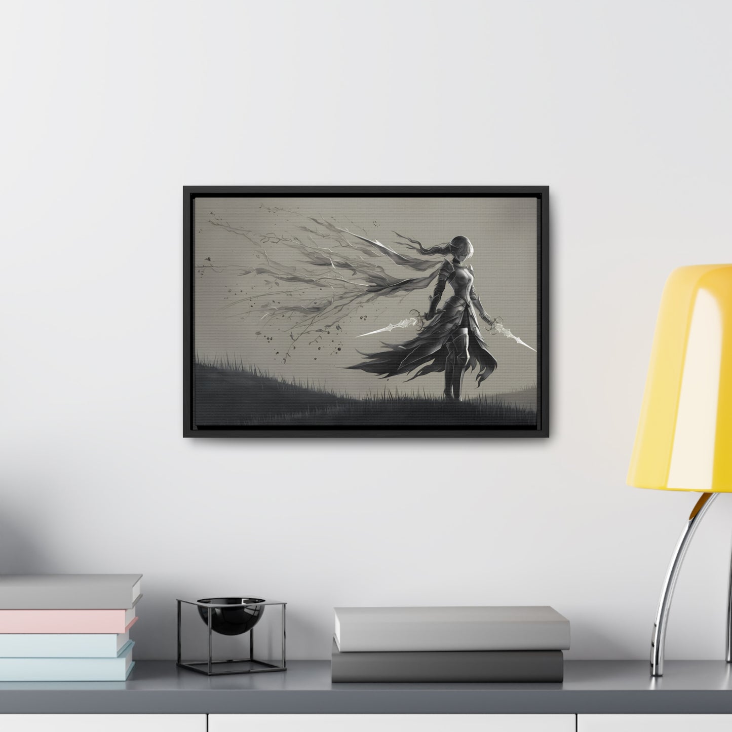 Blade of the Abyss - Gallery Canvas Wraps, Horizontal Frame