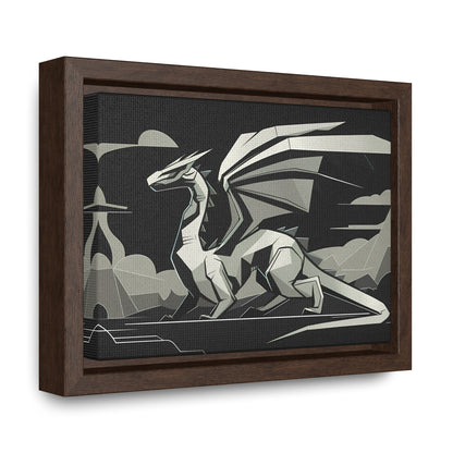 Shadow of the Silver Dragon - Gallery Canvas Wraps, Horizontal Frame