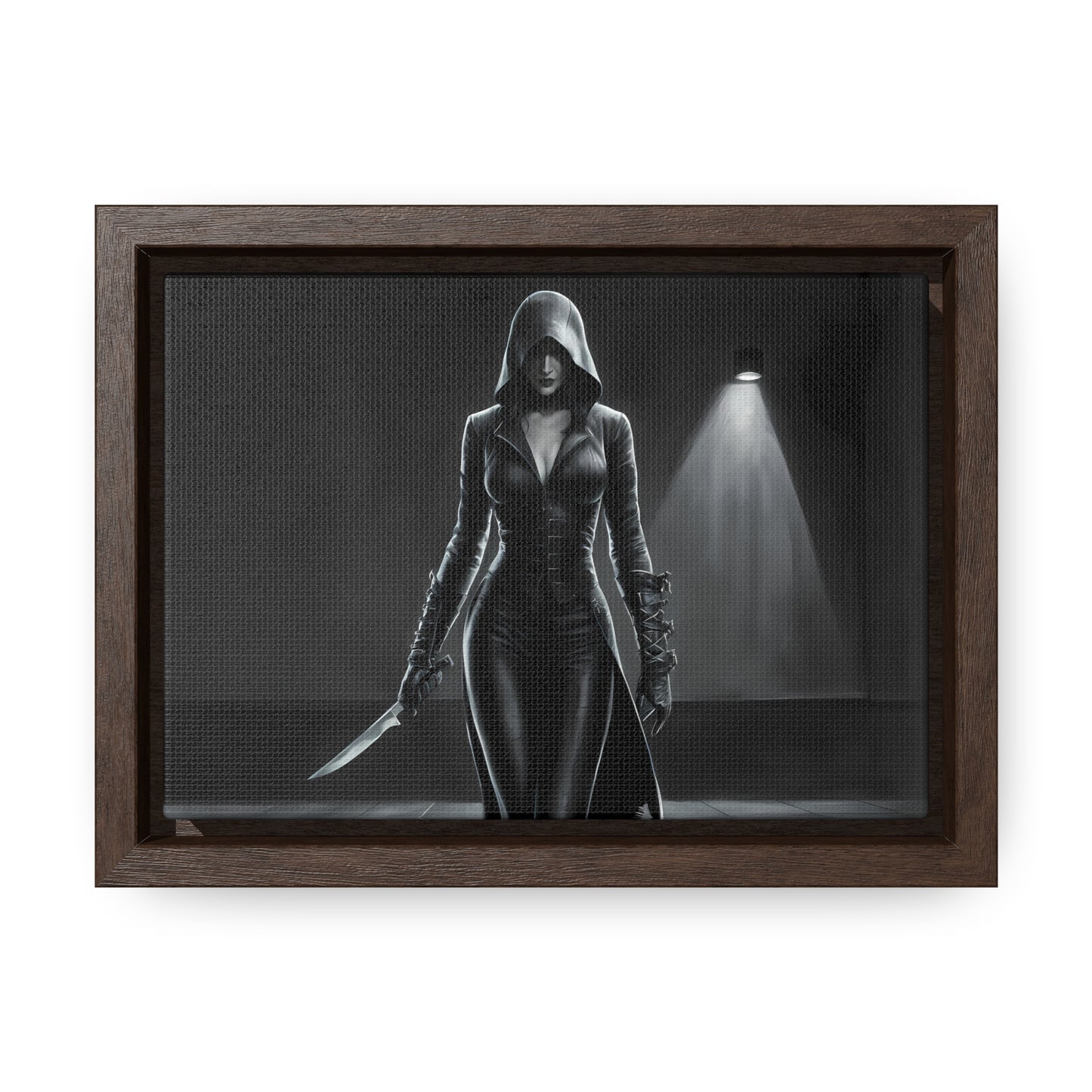 The Shadow's Blade - Gallery Canvas Wraps, Horizontal Frame