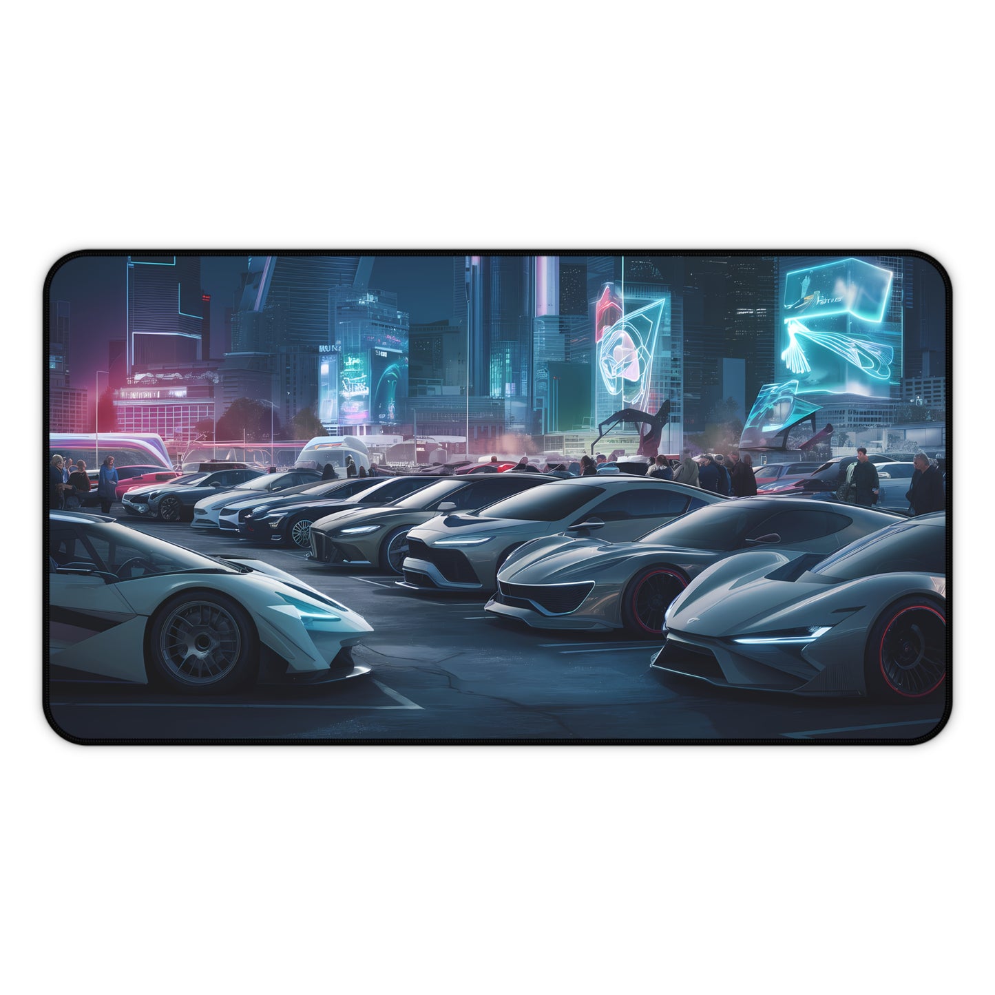 Future Car Meet - Desk Mat