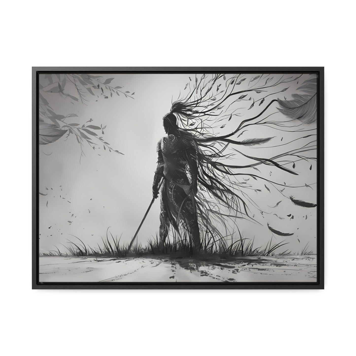 Echoes of the Fallen - Gallery Canvas Wraps, Horizontal Frame