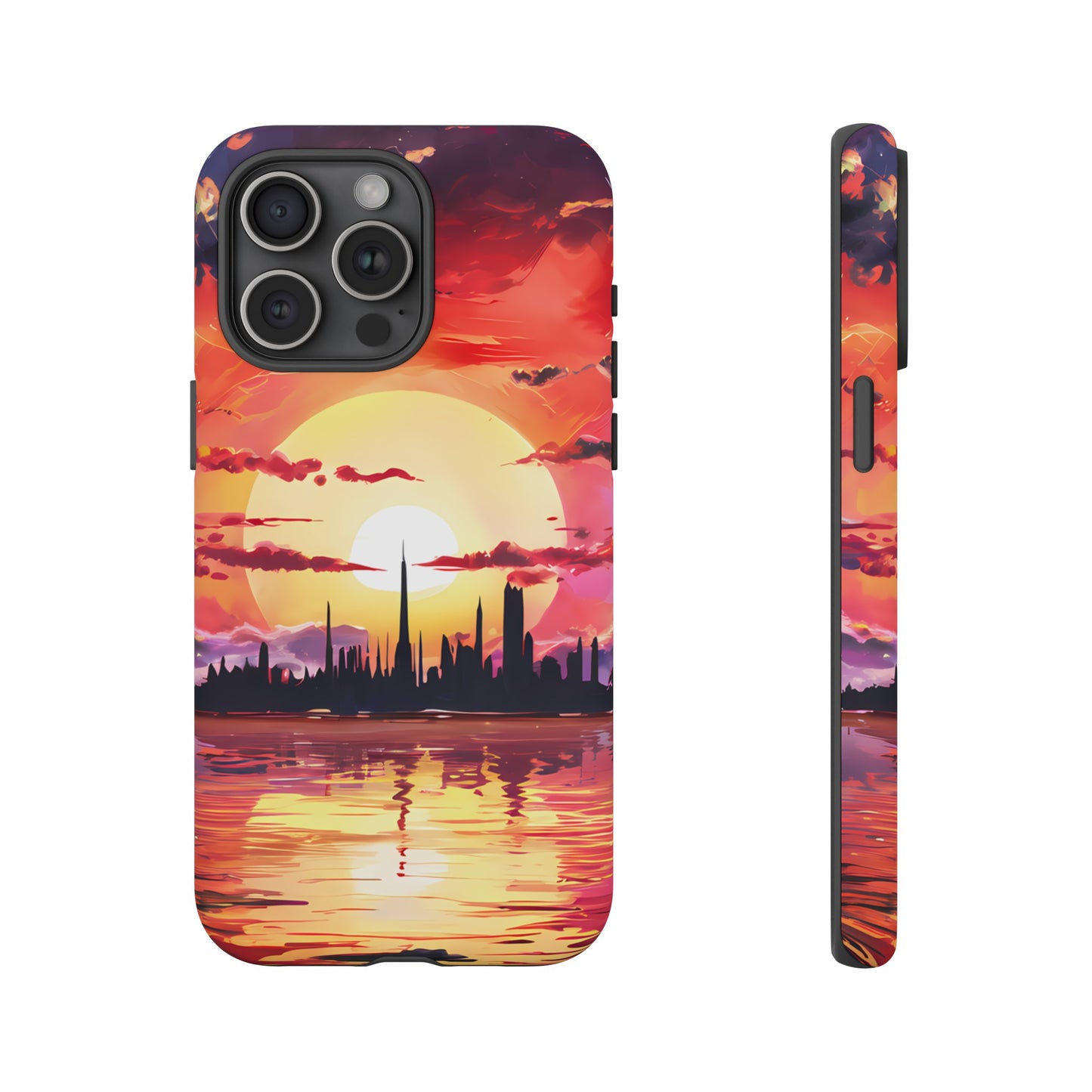 Anime Island City - Smartphone Tough Cases