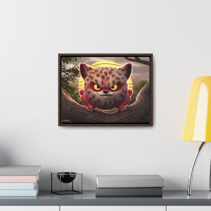 Guardian of the Sunset Forest - Gallery Canvas Wraps, Horizontal Frame