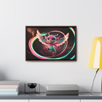 Wings of Radiant Joy - Gallery Canvas Wraps, Horizontal Frame