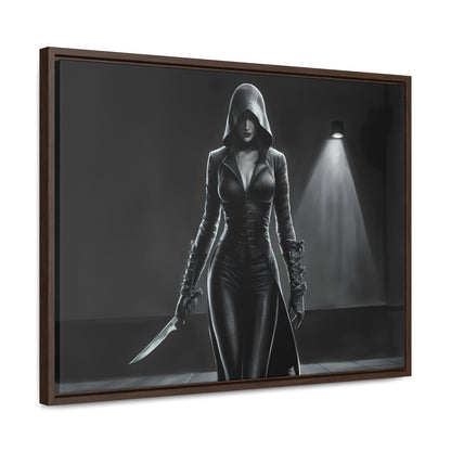 The Shadow's Blade - Gallery Canvas Wraps, Horizontal Frame