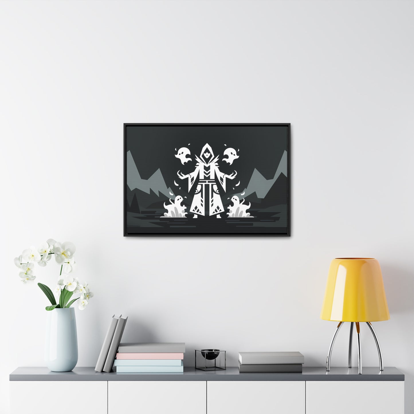 Summoner of the Abyss - Gallery Canvas Wraps, Horizontal Frame