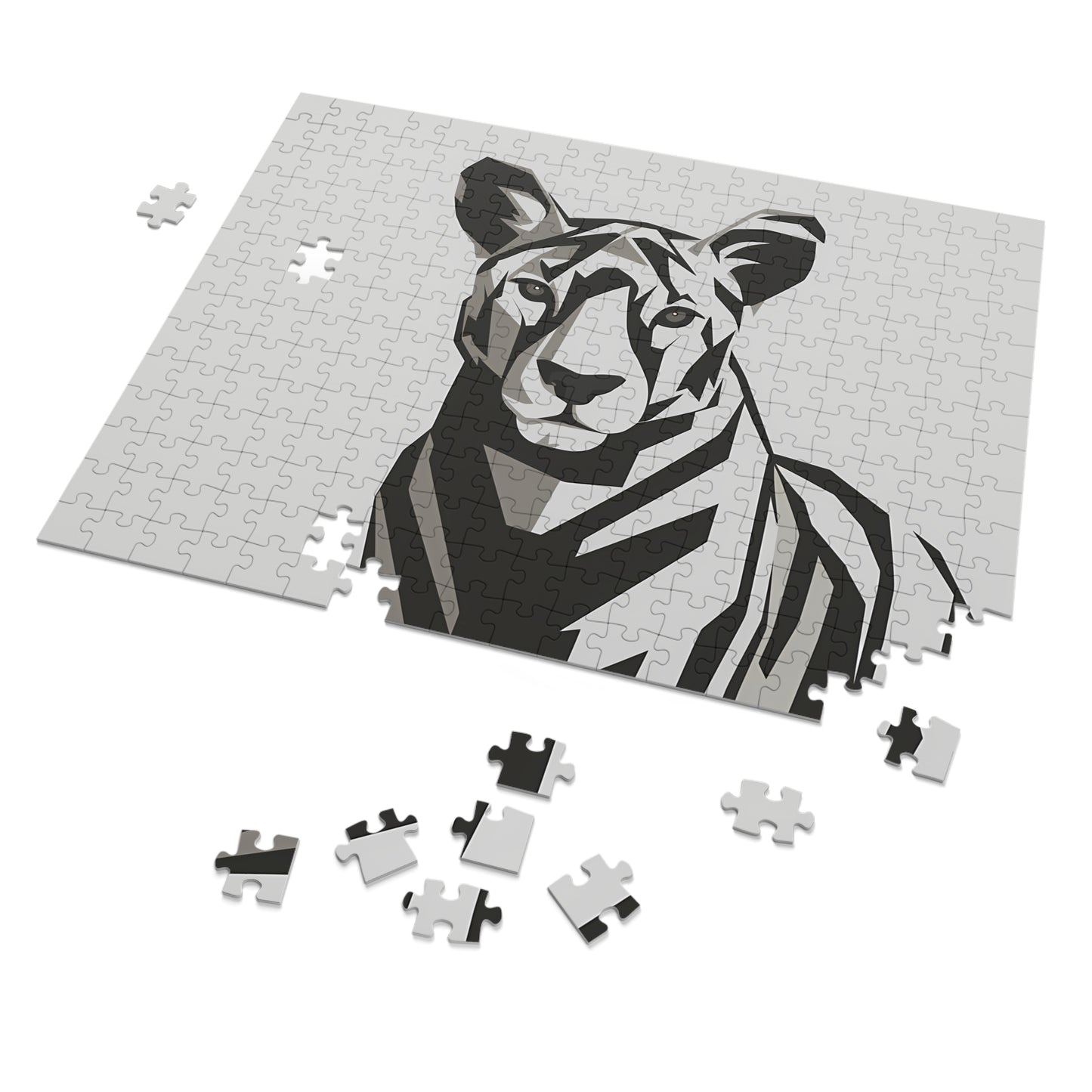 Monochrome Majesty - Jigsaw Puzzle (30, 110, 252, 500,1000-Piece)