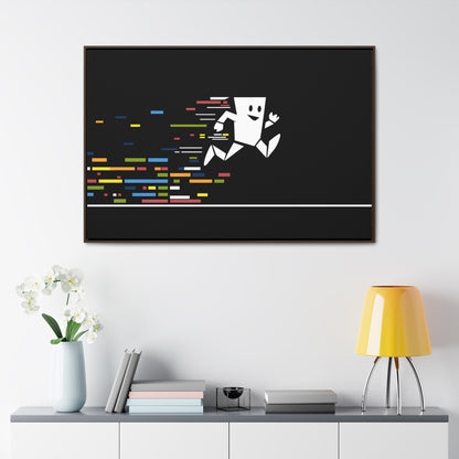 Data Sprint - Gallery Canvas Wraps, Horizontal Frame