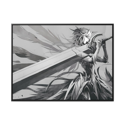 Eclipse of the Blade - Gallery Canvas Wraps, Horizontal Frame