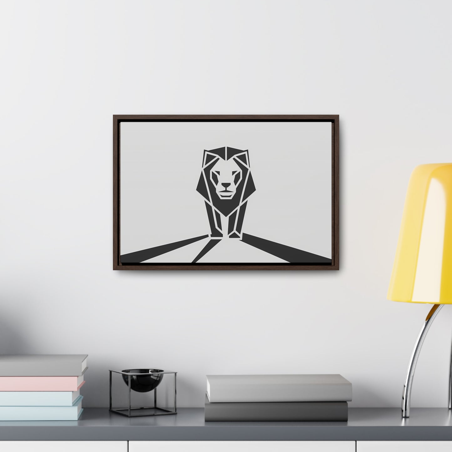 Guardian of the Pride - Gallery Canvas Wraps, Horizontal Frame