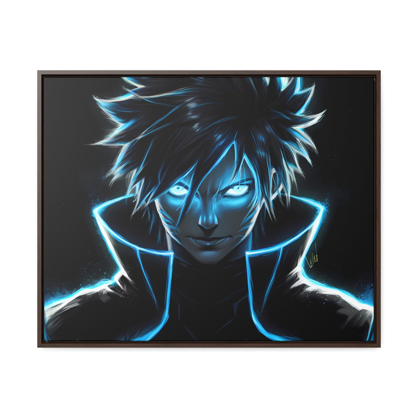 Eclipse of the Electric Soul - Gallery Canvas Wraps, Horizontal Frame