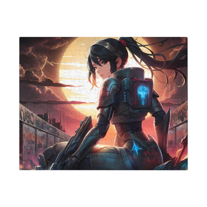 Shadow of the Cyber Dawn - Jigsaw Puzzle (30, 110, 252, 500,1000-Piece)