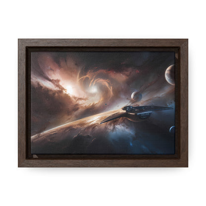 Voyage Through the Maelstrom of Stars - Gallery Canvas Wraps, Horizontal Frame