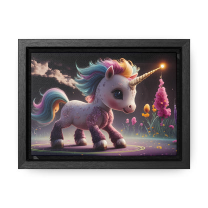 "Twilight Spark of the Enchanted Meadow" - Gallery Canvas Wraps, Horizontal Frame