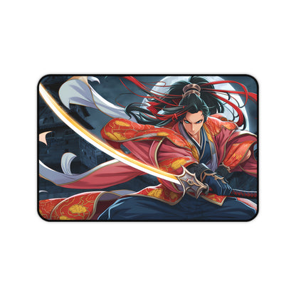 Blade of the Crimson Samurai - Desk Mat