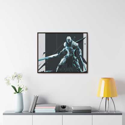 Blade of the Shattered Realm - Gallery Canvas Wraps, Horizontal Frame