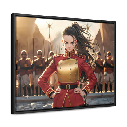 Commander of the Crimson Legion - Gallery Canvas Wraps, Horizontal Frame