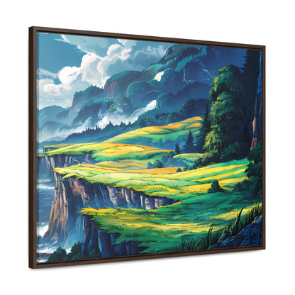 Edge of the Wild Coast - Gallery Canvas Wraps, Horizontal Frame