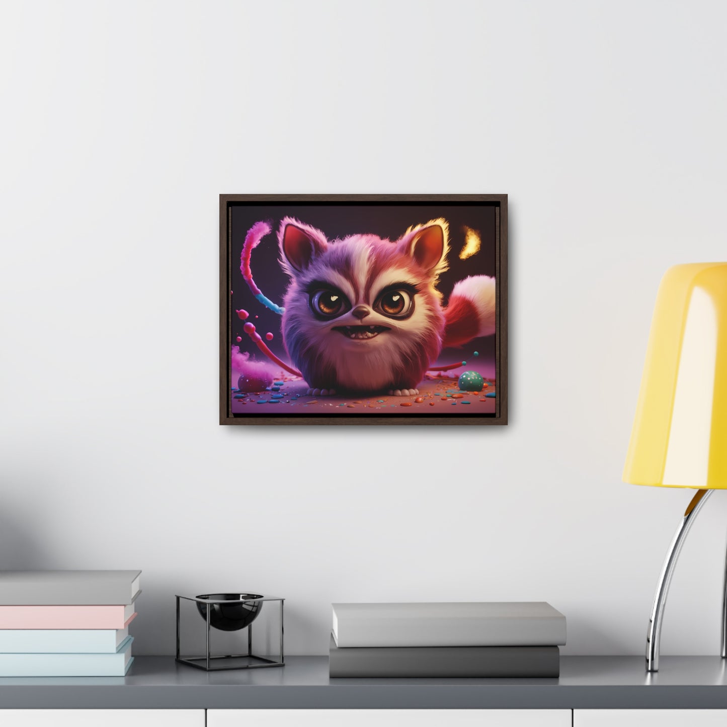 Cosmic Candy Critter - Gallery Canvas Wraps, Horizontal Frame