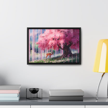 Beneath the Blossoming Canopy - Gallery Canvas Wraps, Horizontal Frame