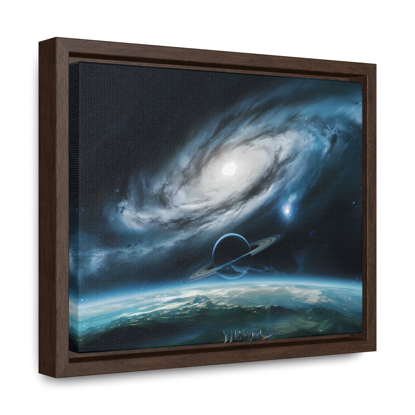 Celestial Spiral - Gallery Canvas Wraps, Horizontal Frame