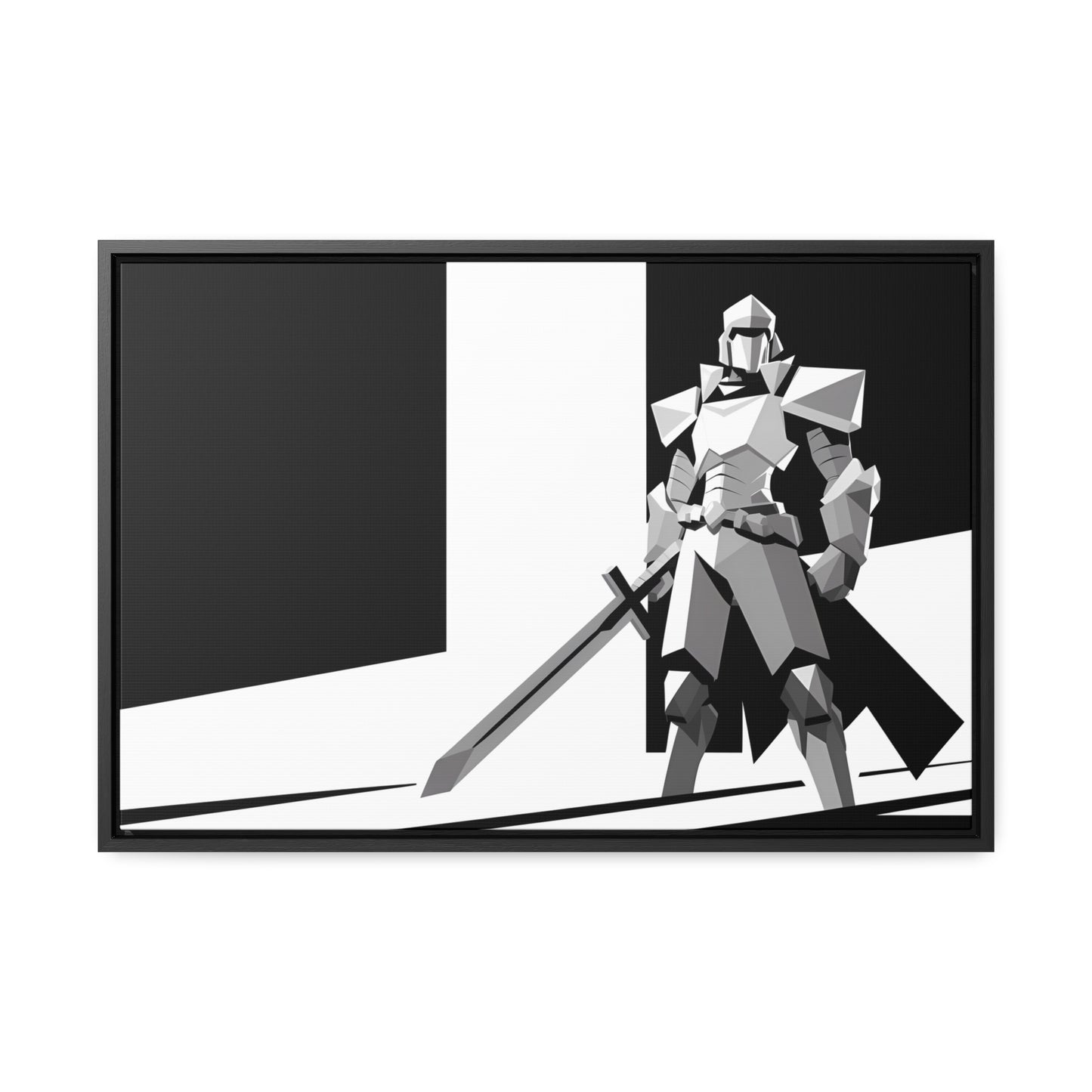 The Sentinel's Stand - Gallery Canvas Wraps, Horizontal Frame