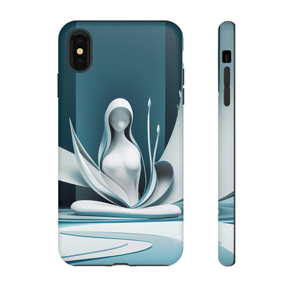 Pastel hooded Woman- Smartphone Tough Cases