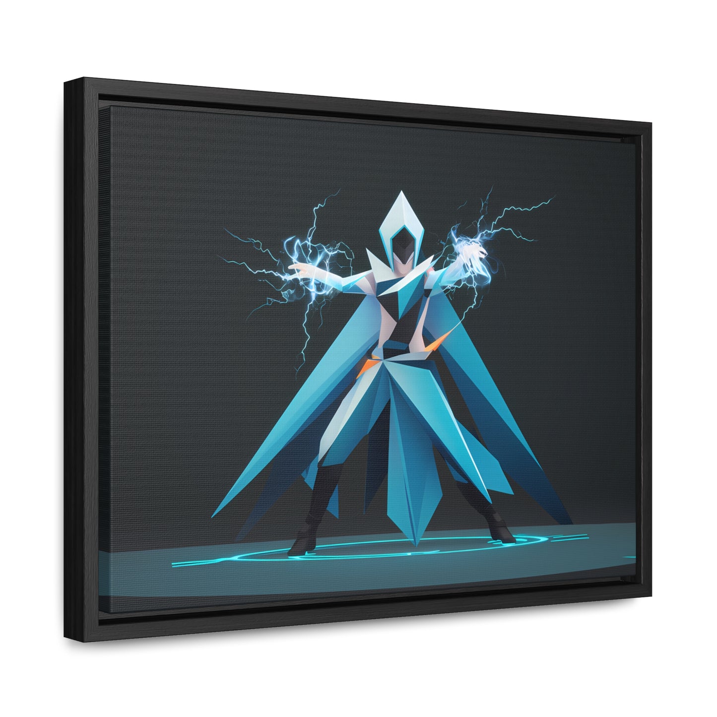 Stormbound Sentinel - Gallery Canvas Wraps, Horizontal Frame