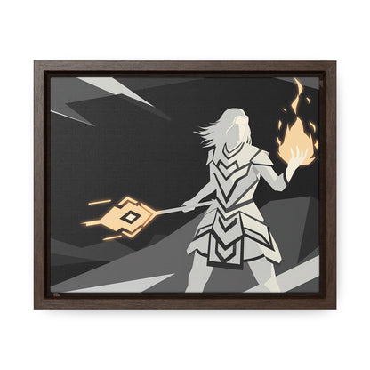 Ethereal Flamebearer - Gallery Canvas Wraps, Horizontal Frame