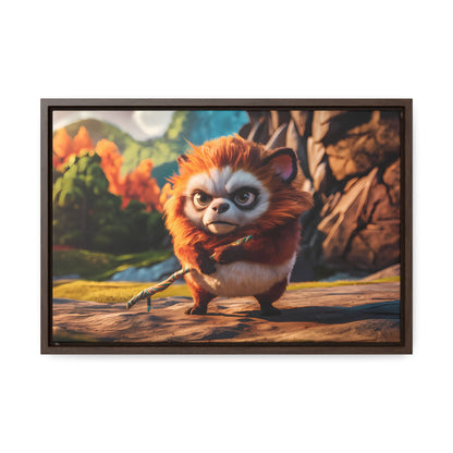 Guardian of the Enchanted Forest - Gallery Canvas Wraps, Horizontal Frame