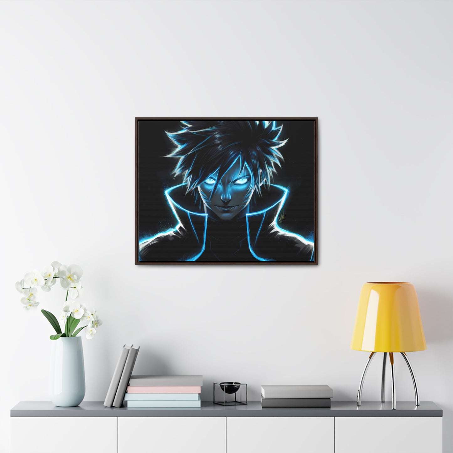 Eclipse of the Electric Soul - Gallery Canvas Wraps, Horizontal Frame