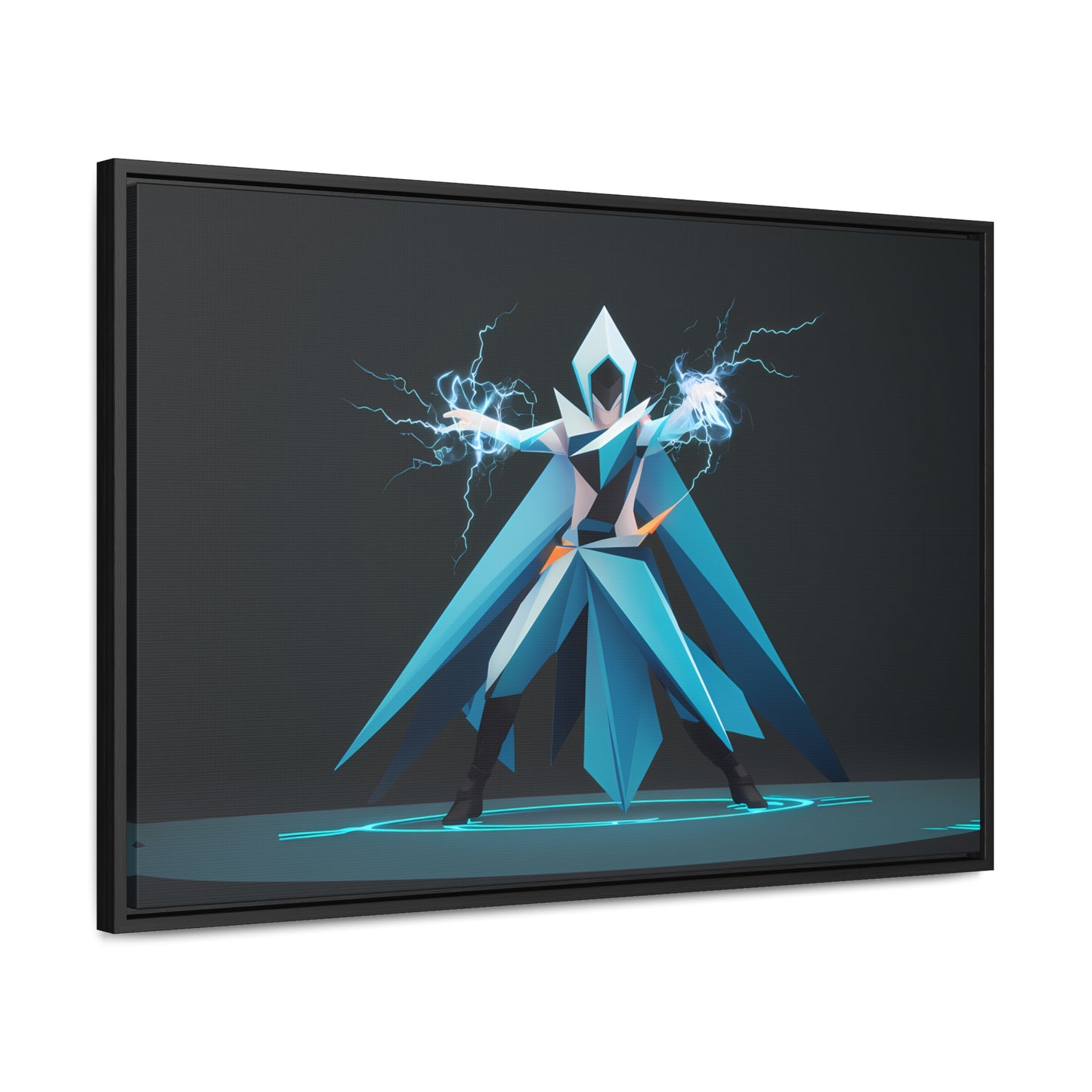 Stormbound Sentinel - Gallery Canvas Wraps, Horizontal Frame