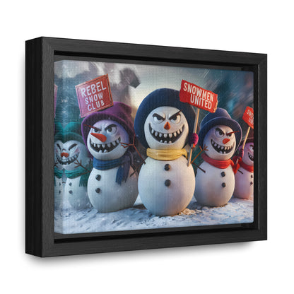 Frosty Revolt - Gallery Canvas Wraps, Horizontal Frame